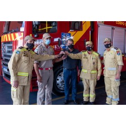 Corpo de Bombeiros: Campo Largo ganha novo veículo para resgate